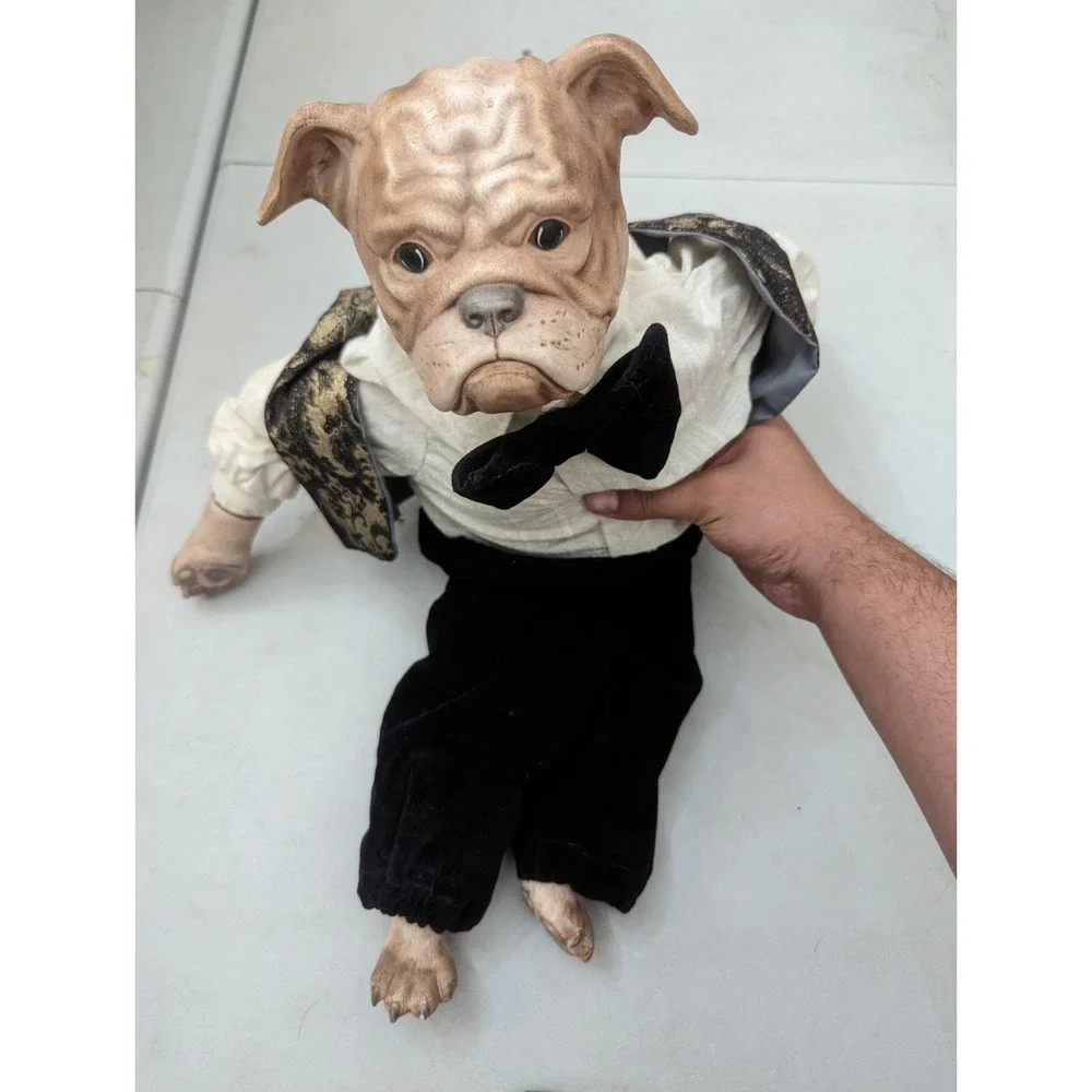 Realistic Bulldog Donna Biddle 1993‎ Doll